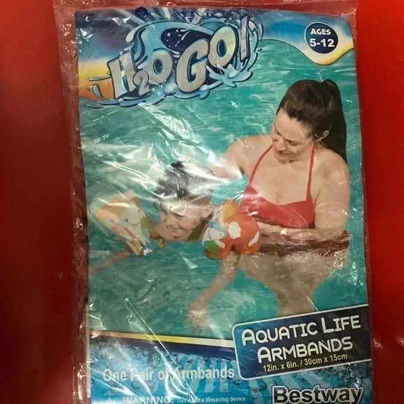 H20 Go! Ages 5-12 Aquatic Life Armbands. New in Package - Picture 3 of 5